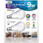 MV SMART BULB 9W B22 TWIN PACK  (apple app only )