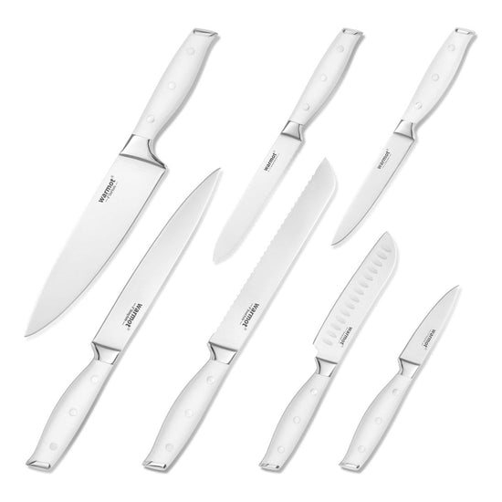 Warmot 7-Piece Ultra Sharp Chefs Knife Set with Gift Box (888-7)