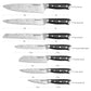 Warmot 7-Piece High Carbon Stainless Steel Cooking Knife Triple Riveted Handle with Gift Box(997-7)