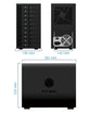 ICY BOX IB-3810-C31 SINGLE enclosure for 10x HDD with USB 3.1 (Gen 2) Type-C or Type-A interface