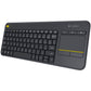 Logitech K400 PLUS Touch Wireless keyboard - Black (920-007165)