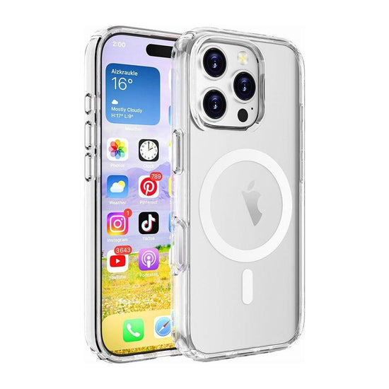 Ultimake Shockproof Transparent Magsafe Cover Case for iPhone 16 Pro Max