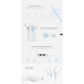 WAVLINK AC1200 Dual Gigabit Ethernet Ports Wi-Fi Range Extender (WL-WN579G3)