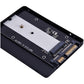 Simplecom SA102 NGFF M.2 (B Key) to 7mm 2.5" SATA Converter Enclosure Aluminium