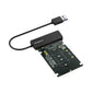 Simplecom SA225 USB3.0 to mSATA + M.2 (NGFF B Key) 2 In 1 Combo Adapter