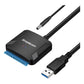 Simplecom SA236 USB 3.0 to SATA Adapter Cable Converter with Power Supply for 2.5" & 3.5" HDD SSD