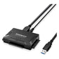 Simplecom SA492 USB 3.0 to 2.5/3.5/5.25 inch SATA IDE Adapter with Power Supply