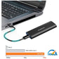 Simplecom SE516 NVMe / SATA Dual Protocol M.2 SSD Tool-Free USB-C Enclosure USB 3.2 Gen 2 10Gbps