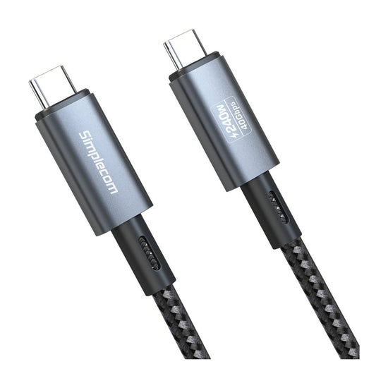 Simplecom CA615 USB-C to USB-C Cable USB4 40Gbps 5A 240W PD3.1 8K@60Hz 1.5M