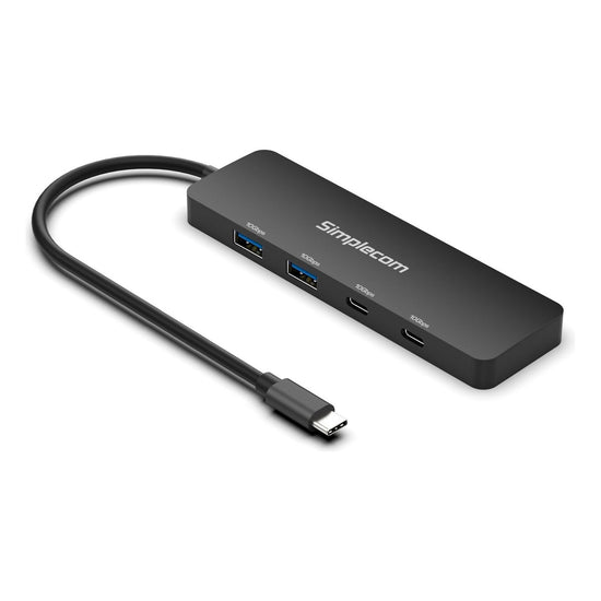 Simplecom CH392 USB 3.2 Gen2 USB-C 4-Port 10Gbps Hub (2x USB-A and 2x USB-C)