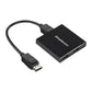 Simplecom CM214 DisplayPort Splitter 1 IN 2 OUT MST Hub for Dual Extended Screens 4K DP 1.4