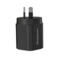 Simplecom CU235 Dual Port PD 35W Fast Wall Charger USB-C + USB-A for Phone Tablet