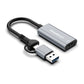 Simplecom DA306C USB 3.0 and USB-C to HDMI Video Card Adapter Full HD 1080p