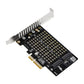 Simplecom EC412v2 NVMe and SATA M.2 SSD to PCIe x4 Expansion Card