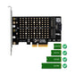 Simplecom EC412v2 NVMe and SATA M.2 SSD to PCIe x4 Expansion Card
