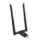 Simplecom NW811v3 AX5400 Tri-Band WiFi 6E USB Adapter with 2x 5dBi High Gain Antennas