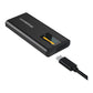 Simplecom SE530 NVMe / SATA M.2 SSD to USB-C Enclosure with SMART LED Screen USB 3.2 Gen 2 10Gbps