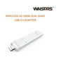WINSTAR WIRELESS AC1300M DUAL BAND USB 3.0 ADAPTER