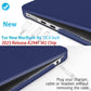 15 inch Air 2023 MacBook Air Matte Case  A2941 M2 Chip Hard Shell Case Keyboard Cover Blue