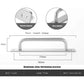 Barn Door Handle Sliding Pull Cabinet Door Handles Drawer knobs Kitchen Handles Silver