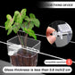 2pc Aquarium Plant Holder Clear Hanging Aquatic Planters with Hooks for Fish Tank Decor