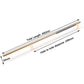 Gold Solid Modern Design Furniture Kitchen Cabinet Handles Drawer Bar Handle Pull 256mm
