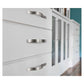 96mm Brushed Silver Furniture Kitchen Bathroom Cabinet Handles Drawer Bar Handle Pull Knob