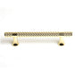 Gold Solid Zinc Kitchen Cabinet Handles Drawer Bar Handle Pull 96mm