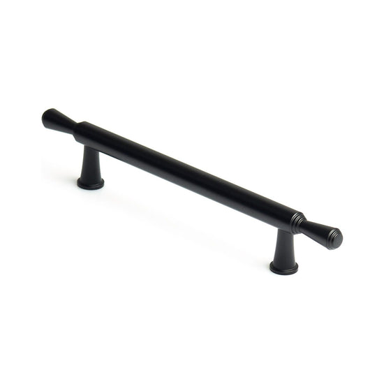 Black Zinc Kitchen Cabinet Handles Drawer Bar Handle Pull 128mm