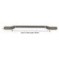 Black Zinc Kitchen Cabinet Handles Drawer Bar Handle Pull 160mm
