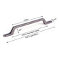 Black Zinc Kitchen Cabinet Handles Drawer Bar Handle Pull 160mm