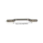 Black Zinc Kitchen Cabinet Handles Drawer Bar Handle Pull 96mm
