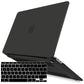 MacBook Air 13 Inch Case 2020 2019 2018, A1932, A2179,A2337 Shell Case Keyboard Cover Black