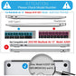 Suitable for  MacBook Air 13 Inch Case 2022 2021 2020 2019 2018, A1932, A2179, A2337 Shell Case Keyboard Cover