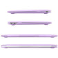MacBook Air 13 Inch Case 2020 2019 2018, A1932, A2179, A2337 Shell Case Keyboard Cover Purple