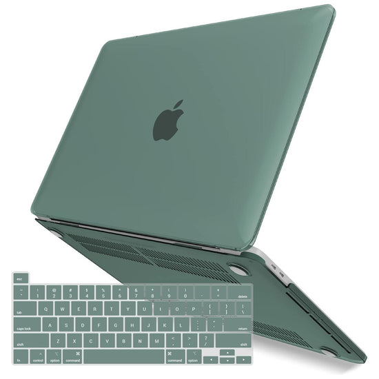 Suitable for  Midnight Green MacBook Pro 13 Inch Case 2016-2023 M1 M2 A2338 A2289 A2251 A2159 Hard Shell Case Keyboard Cover