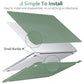 Suitable for  Midnight Green MacBook Pro 13 Inch Case 2016-2023 M1 M2 A2338 A2289 A2251 A2159 Hard Shell Case Keyboard Cover