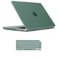 Suitable for  MacBook Pro 14 Max Inch Case 2023 2022 2021 M2 A2779 M1 A2442 Hardshell Case Keyboard Cover Midnight Green