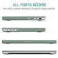 Suitable for  MacBook Pro 14 Max Inch Case 2023 2022 2021 M2 A2779 M1 A2442 Hardshell Case Keyboard Cover Midnight Green
