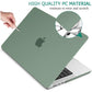 Suitable for  MacBook Pro 14 Max Inch Case 2023 2022 2021 M2 A2779 M1 A2442 Hardshell Case Keyboard Cover Midnight Green