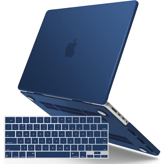 Suitable for  MacBook Pro 16 inch Case 2023 2022 2021 M2 A2780 A2485 M1 Pro/Max Hard Shell Case Keyboard Cover Blue