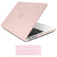Suitable for  2023 2022 MacBook Air 13 inch case M2 Model A2681 Hard Shell Case Keyboard Cover Sold Pink