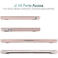 Suitable for  2023 2022 MacBook Air 13 inch case M2 Model A2681 Hard Shell Case Keyboard Cover Sold Pink