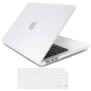 Suitable for  2023 2022 MacBook Air 13 inch case M2 Model A2681 Hard Shell Case Keyboard Cover White