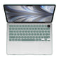 Suitable for  2023 2022 MacBook Air 13 inch case M2 Model A2681 Hard Shell Case Keyboard Cover Midnight Green