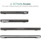 Suitable for  2023 2022 MacBook Air 13 inch case M2 Model A2681 Hard Shell Case Keyboard Cover Grey