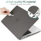Suitable for  2023 2022 MacBook Air 13 inch case M2 Model A2681 Hard Shell Case Keyboard Cover Grey