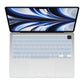 Suitable for  2023 2022 MacBook Air 13 inch case M2 Model A2681 Hard Shell Case Keyboard Cover