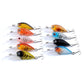 9x Popper Crank 5.7cm Fishing Lure Lures Surface Tackle Fresh Saltwater