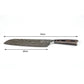 Japanese Chef Knife - Pro Kitchen Knife 34cm Chef&